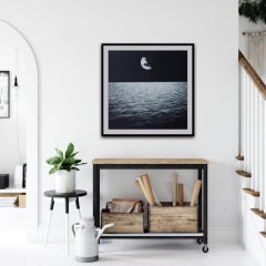 Coriolis Effect, limited edition etching, black and white art, nature art