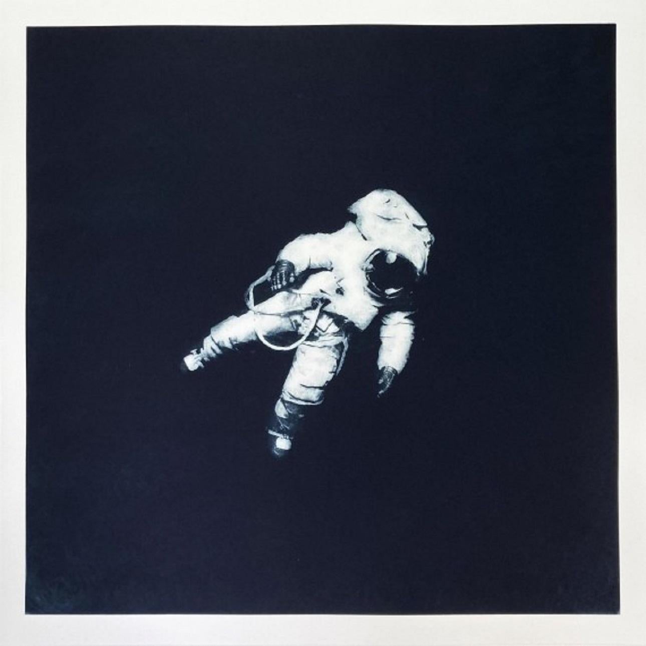 Sarah Duncan Still-Life Print - Space Walk, Limited edition still-life etching, Black and white print