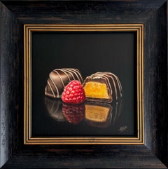 Midnight Indulgence - Original Ölgemälde - zeitgenössisch  stillleben kunstwerk