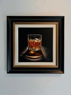 On The Rocks - original oil painting - contemporary  still life artwork