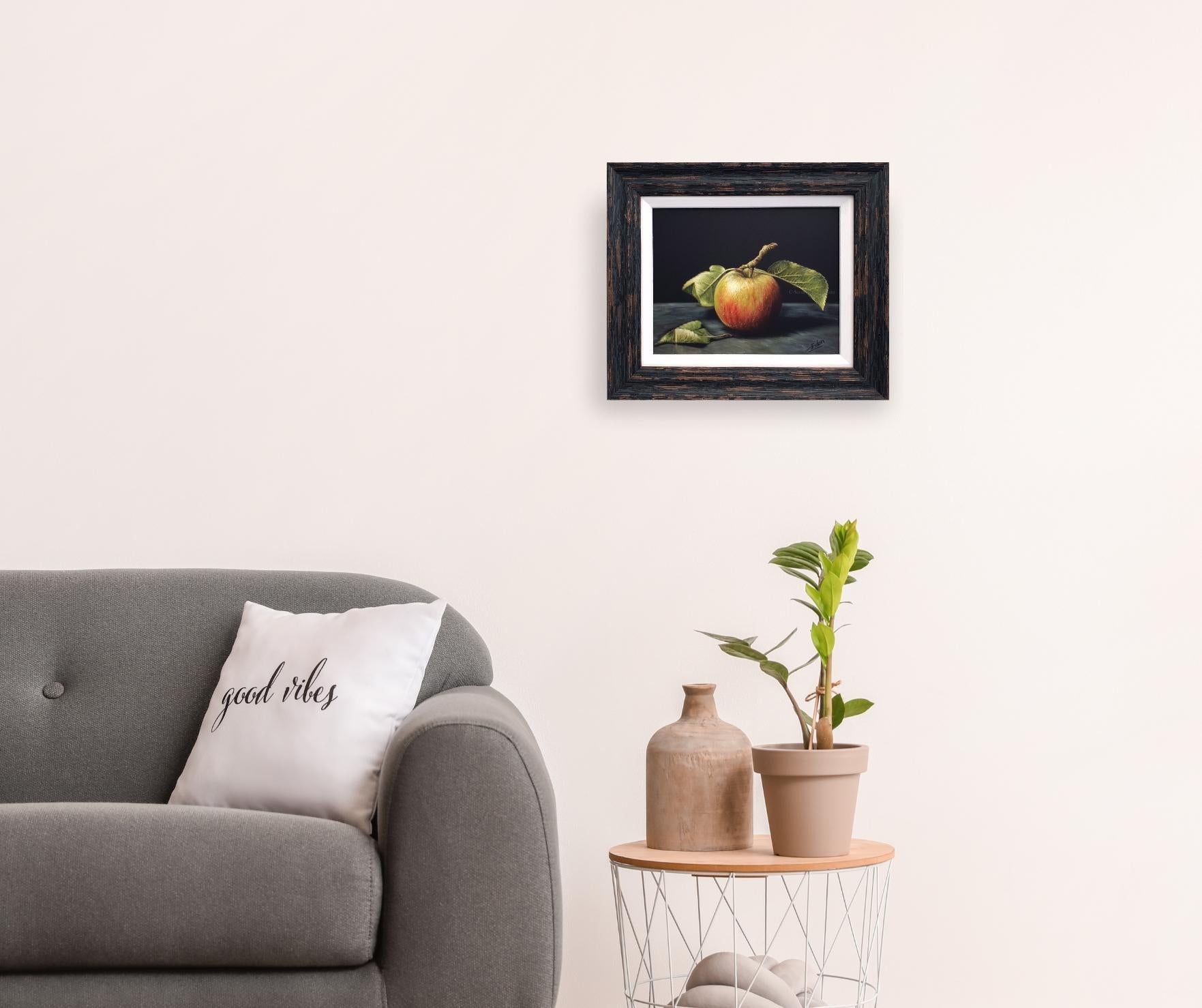 Unbeschädigt - Original Stilleben Ölgemälde - zeitgenössischer Realismus Kunstwerk im Angebot 1