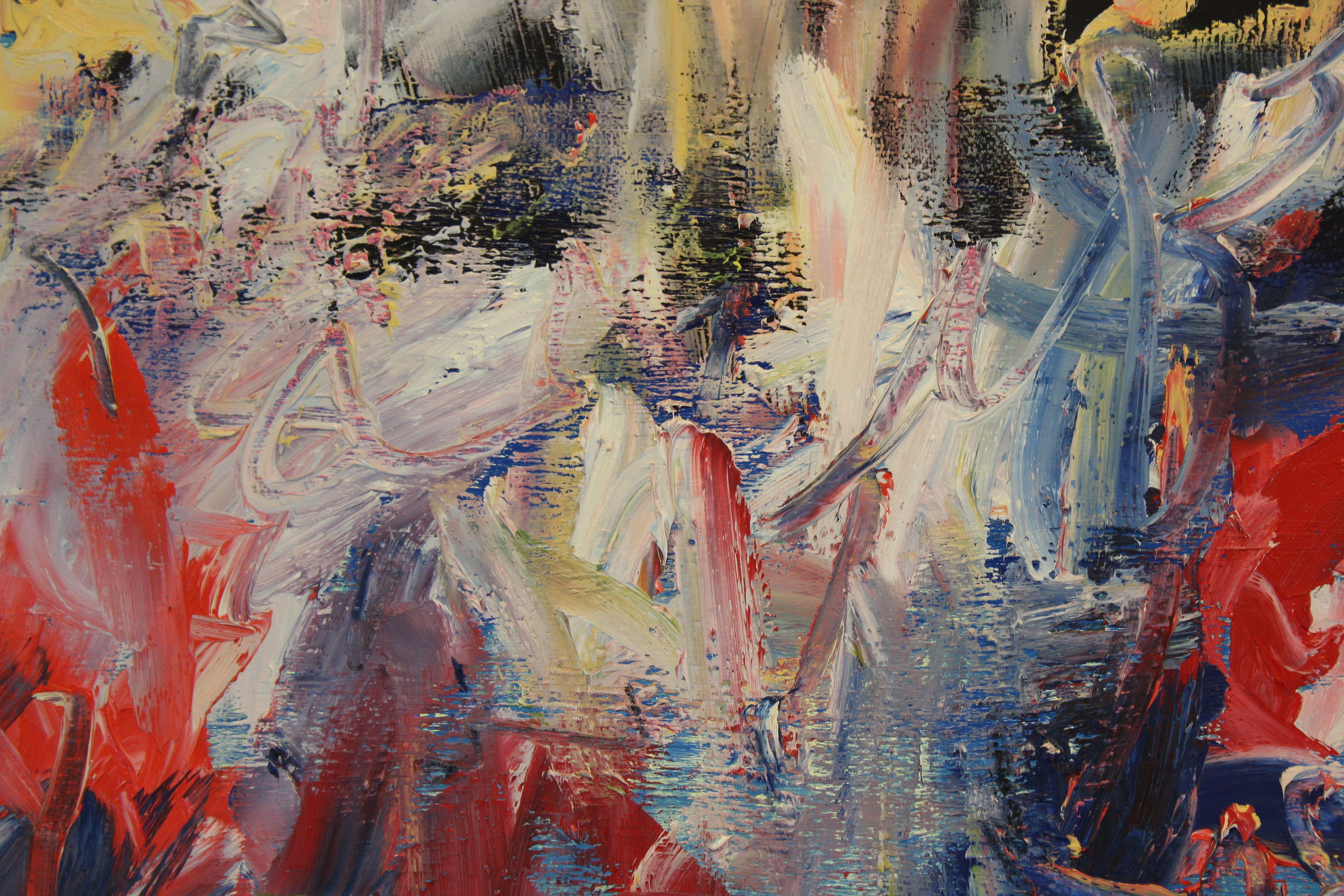 Gratitudine vol. 33, Pittura, Olio su tela - Painting di Sarah  Ernst