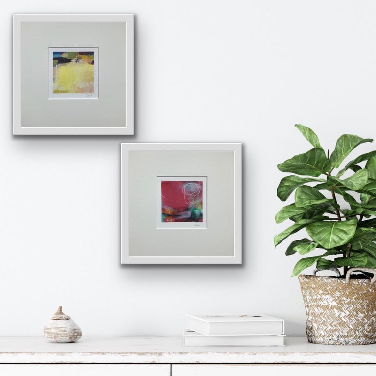 Graffiti Diptych, Sarah Foat, Original Abstract Paintings, Affordable Artwork For Sale 6