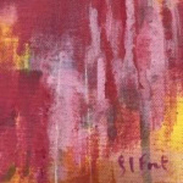 Sarah Foat, Almost Real Love, Original Abstract Painting, Affordable Art 5