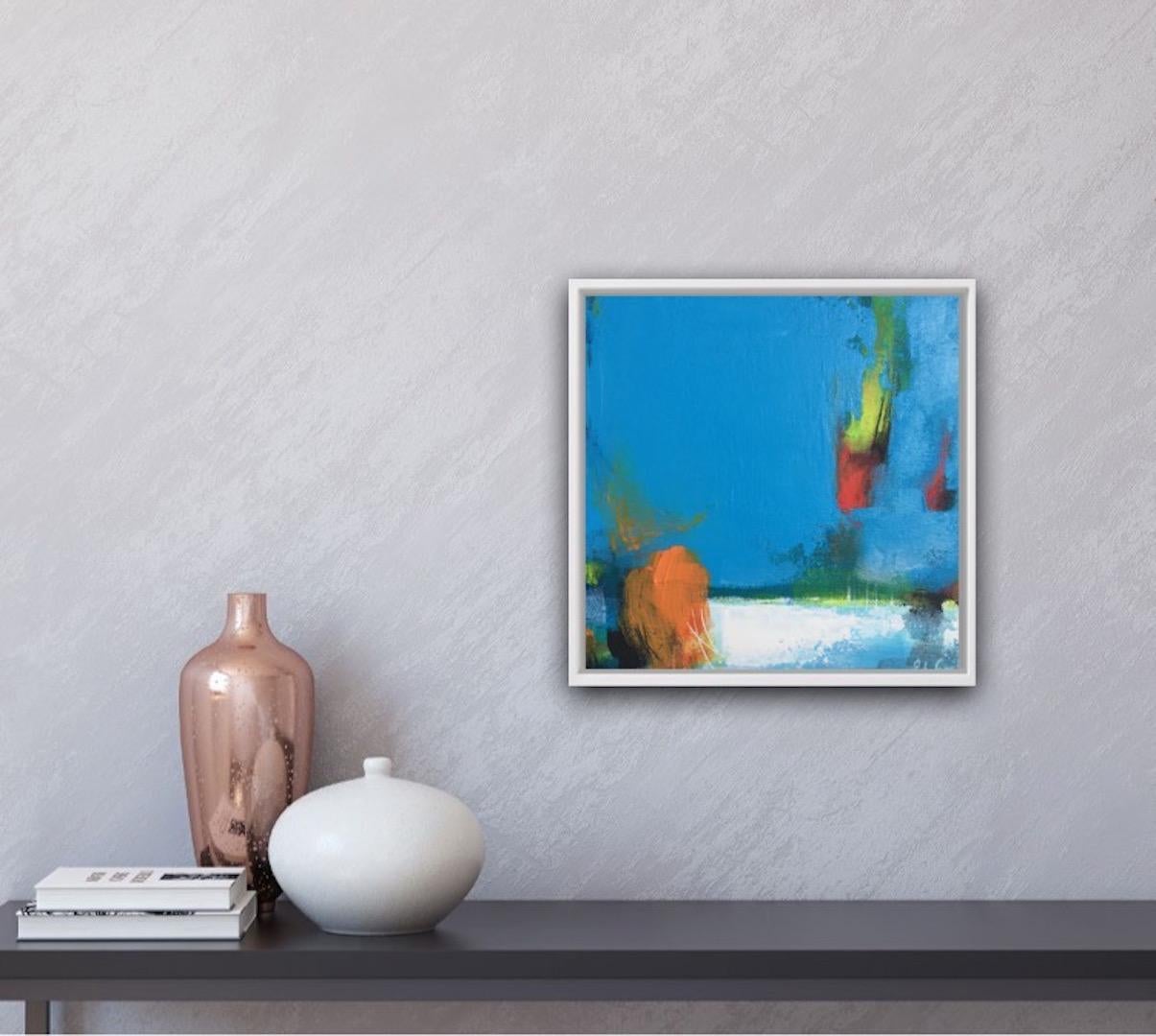 Sarah Foat, Peinture de paysage abstrait contemporaine exposée, Graffiti Art 7