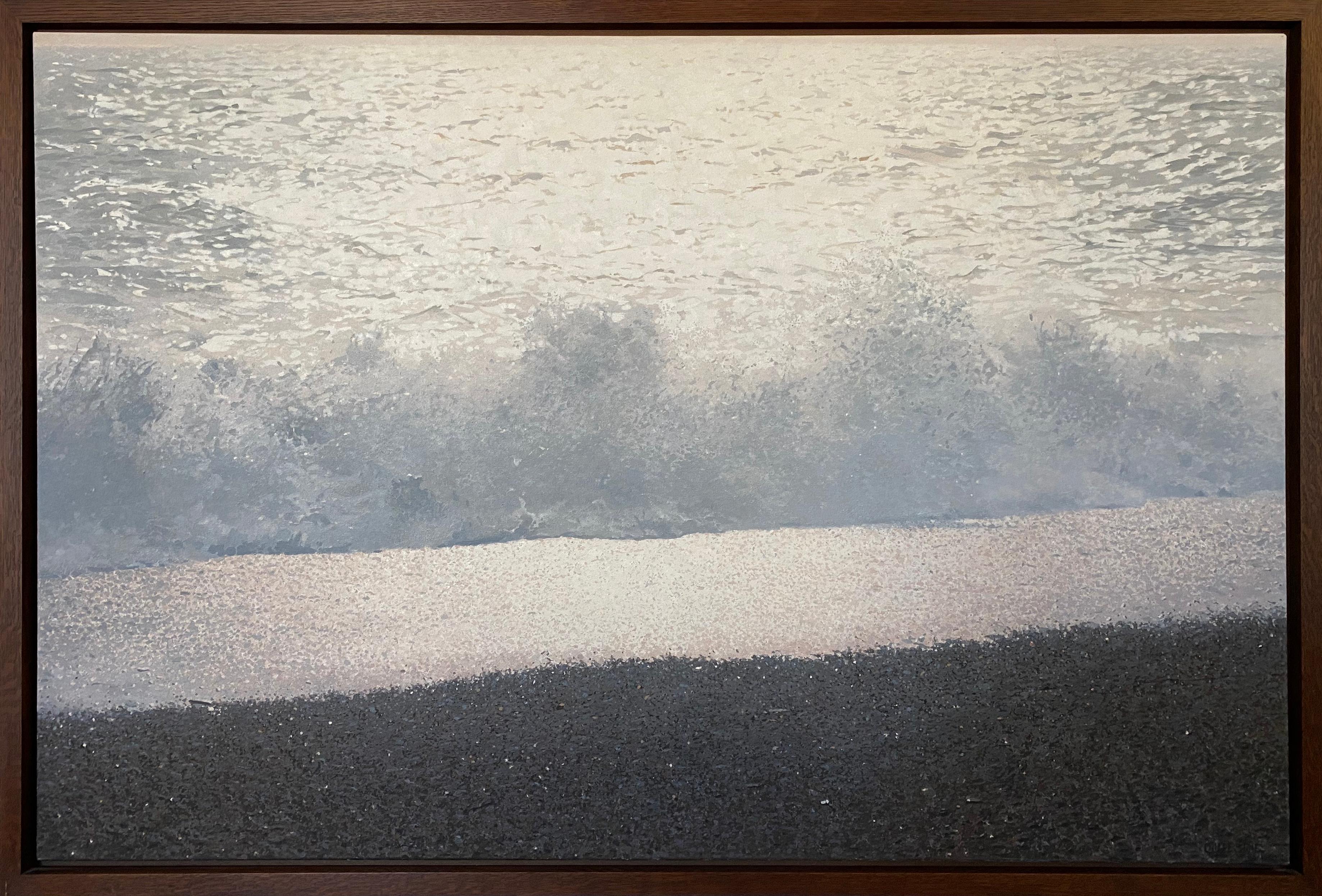 Sarah Gillespie Landscape Painting - Sunyata, A Coastal scene