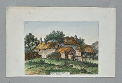 Landscape - Etching by Sarah Green - 1793