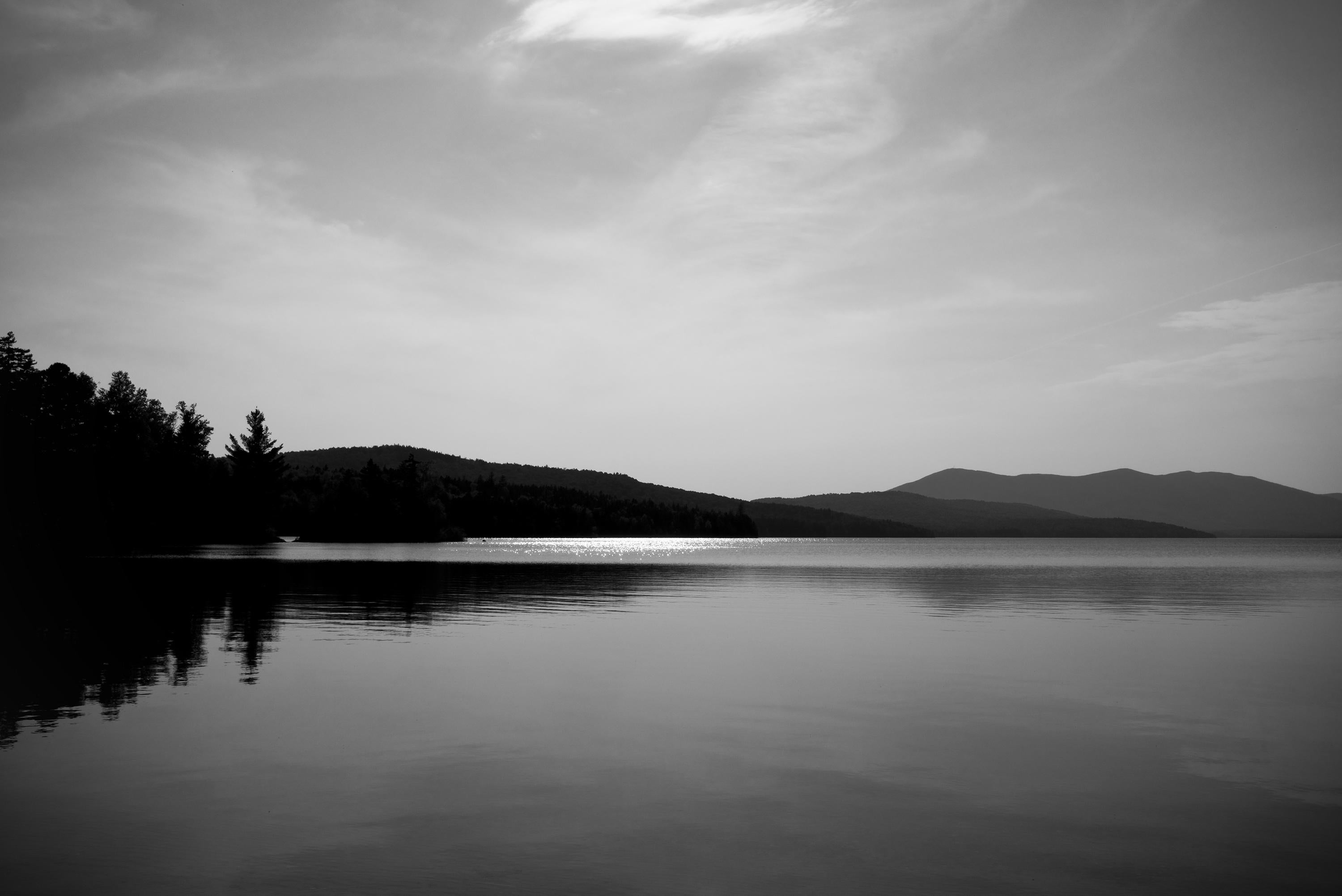 Sarah Hadley Landscape Photograph - Kennebago Lake light