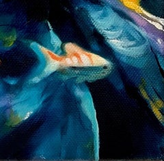 "Liquid Fragility" (2024) By Sarah Harvey, Original Oil Painting on Canvas