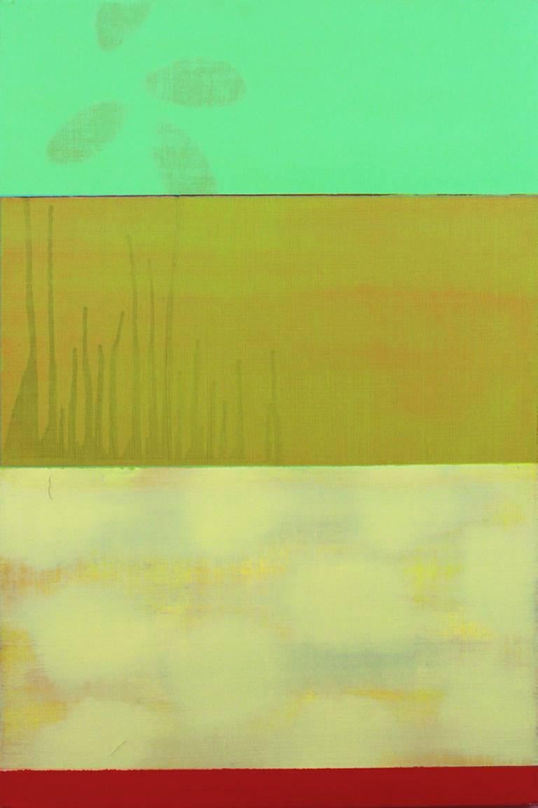 Sarah Hinckley Abstract Painting - Something Radiates