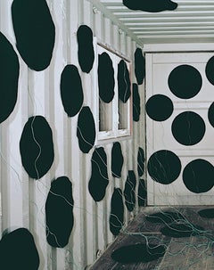 ALLA RICERCA DI UN PORTALE - Stampa cromogenica Twilight Living, nero, bianco