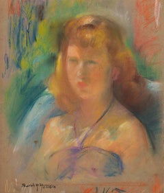 'Study of a Young Woman', California Woman artist, Art Institute of Chicago