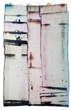 Sarah Irvin "Factor" - Abstract ink on Yupo paper 