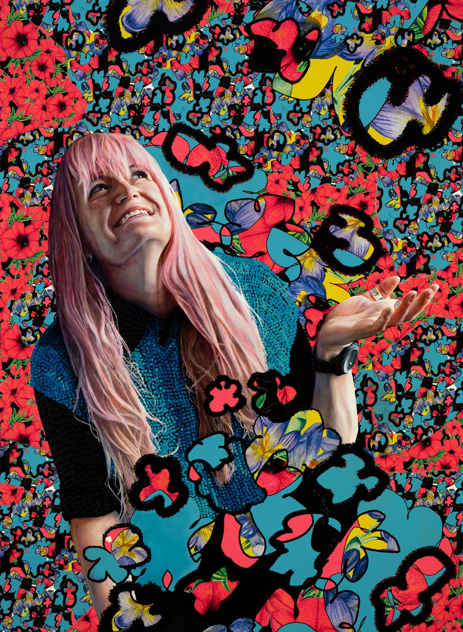 Infinity Cartoon - Mixed Media Art by Sarah Jacobs