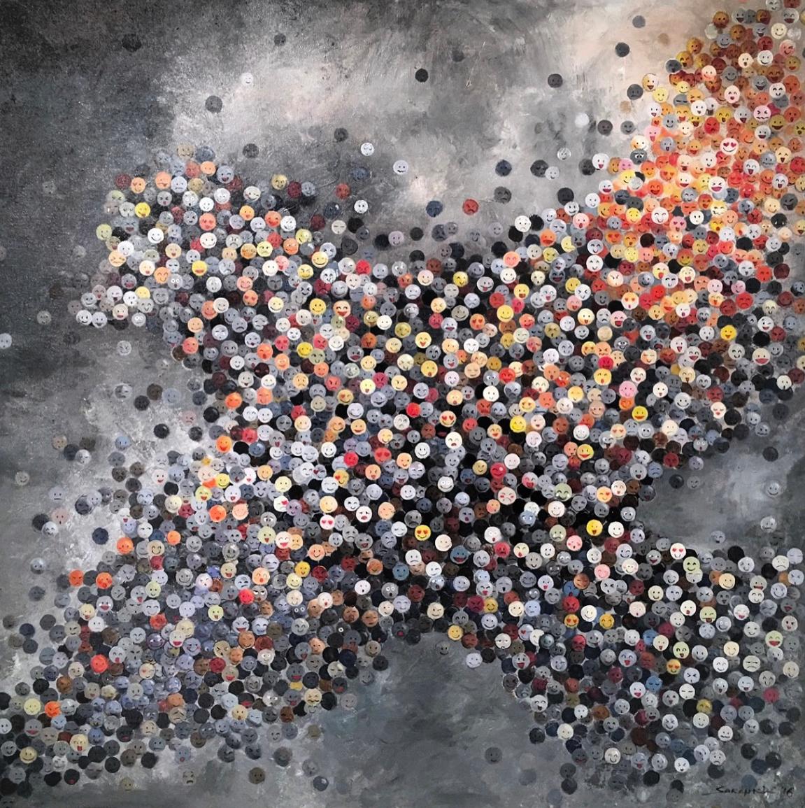 Peace(Dove) - Painting by Sarah Kim