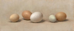 "Eggs" - Still Life - American Realist Painting - Sargent