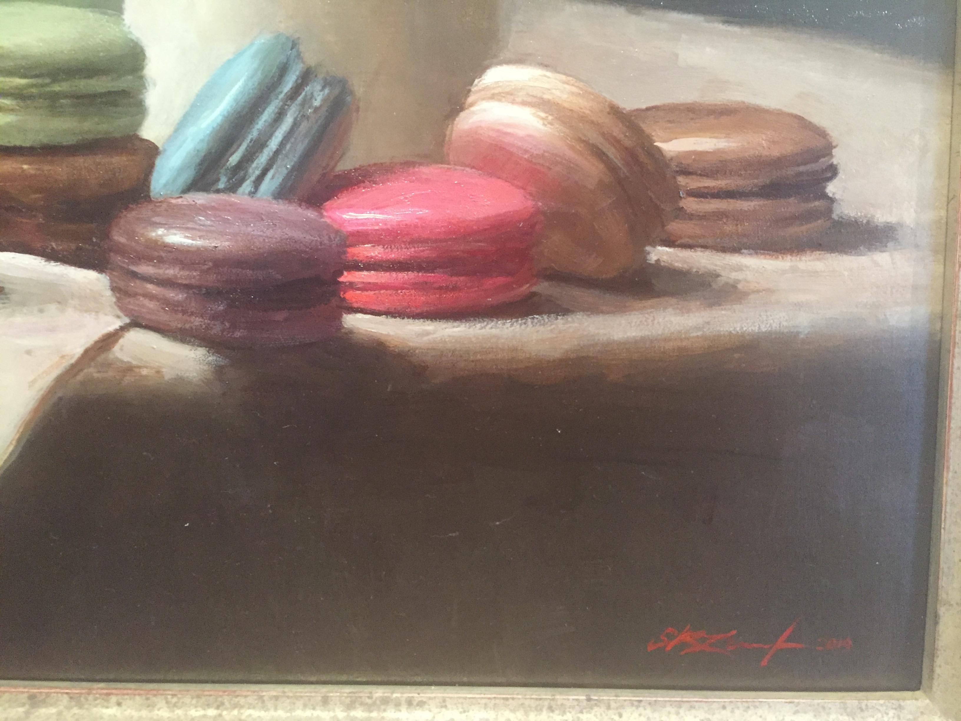 macaron still life