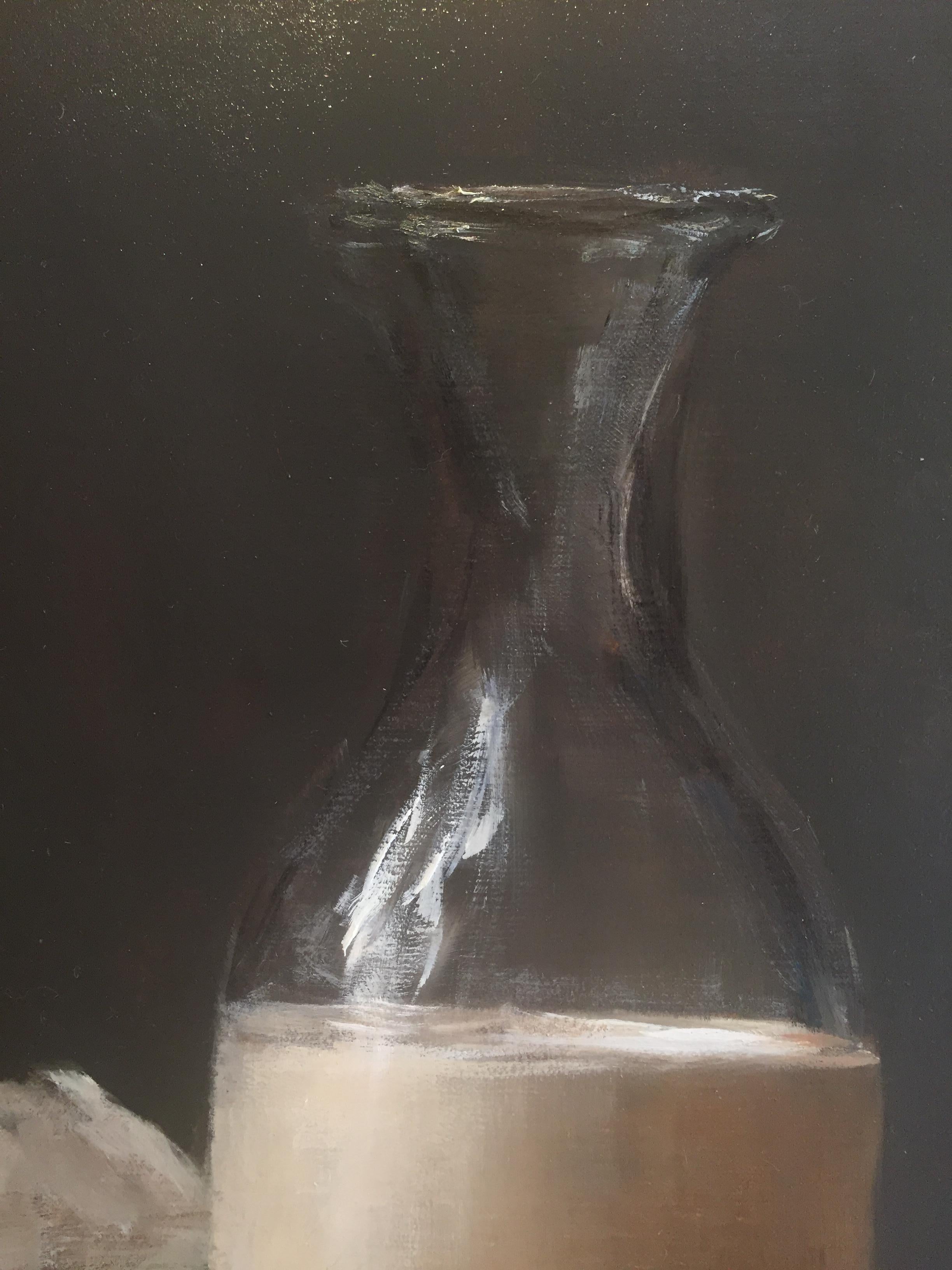 Laudrèe Macarons and Milk - Academic Painting by Sarah Lamb