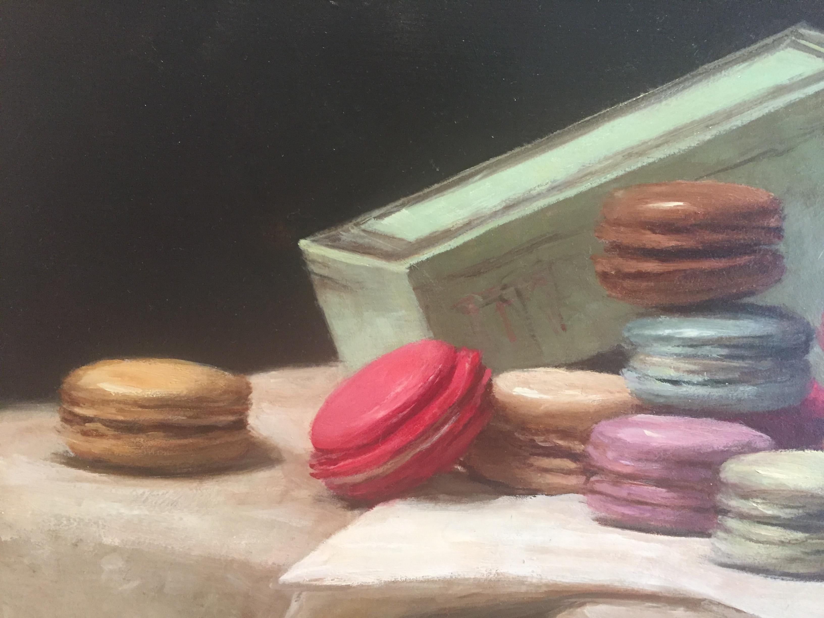 A traditional oil still life painting. In the style of classical realism, or poetic realism. 
