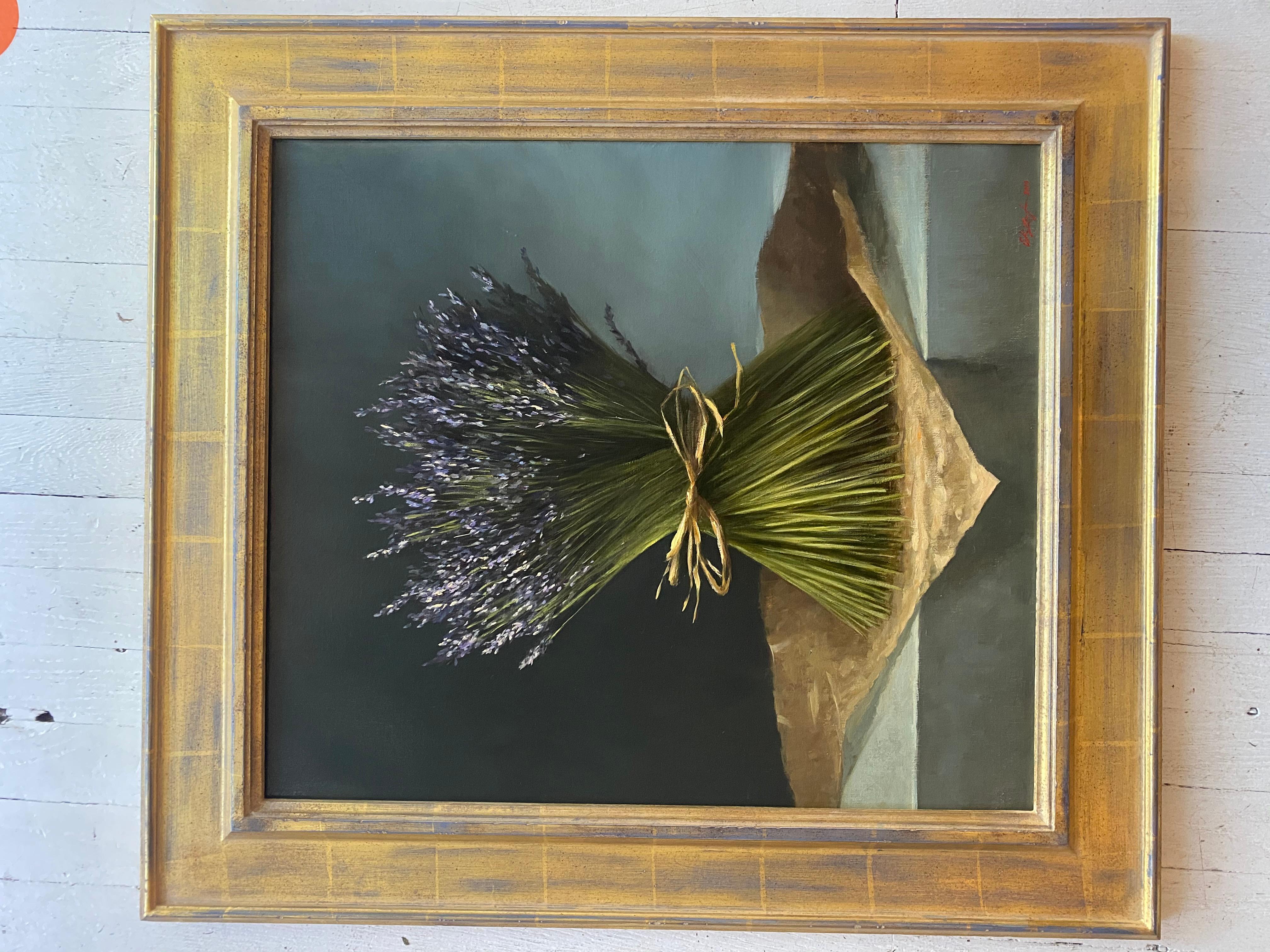 Lavender - Painting by Sarah Lamb