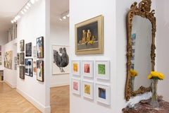 "Savons de Provence" - Nature morte - Peinture réaliste américaine - géométrique