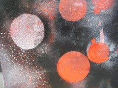 Numbers Station, Mixed Media on Canvas