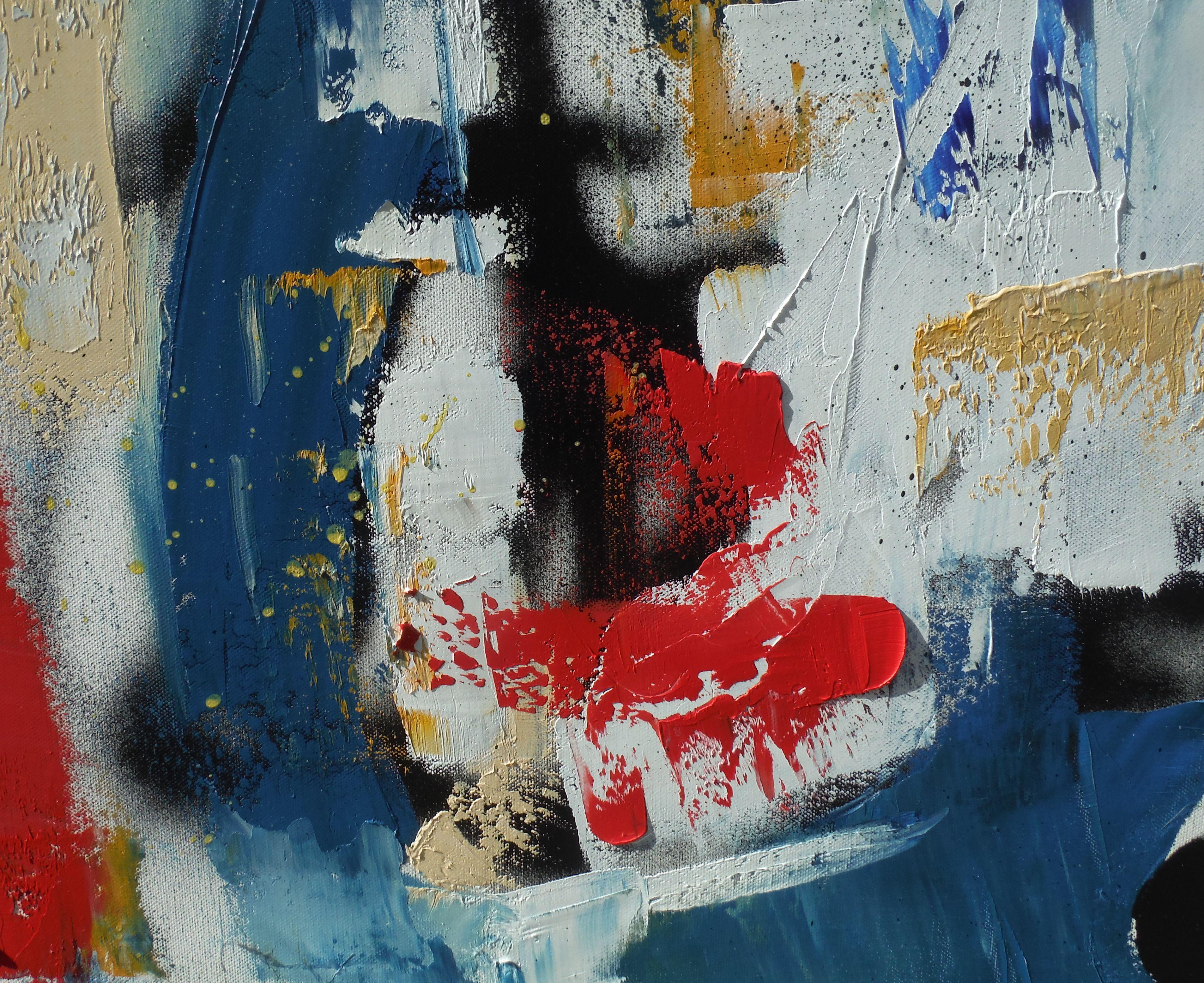 Dare, Pittura, Olio su tela - Painting di Sarah Lapp