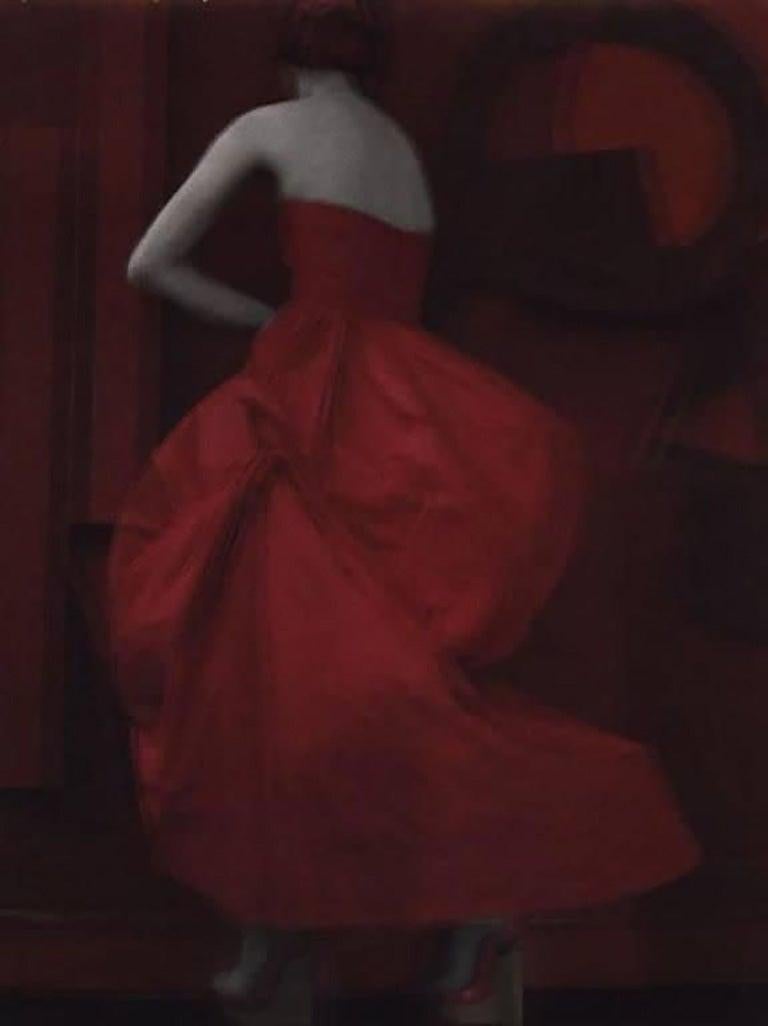 Sarah Moon Color Photograph - La Robe Rouge