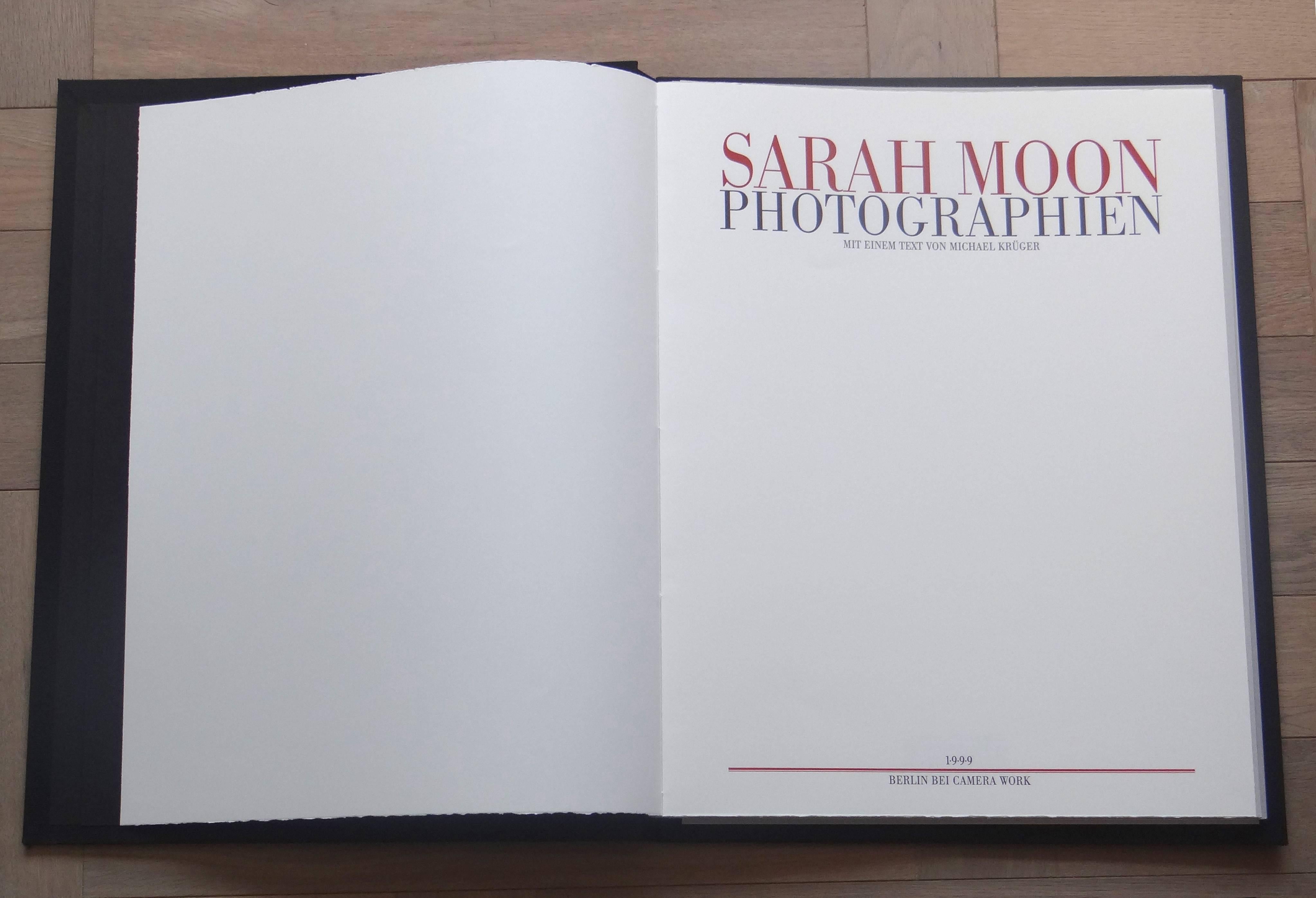 Sarah Moon Portfolio, printed and bound, 10 Gelatin Silver Prints 12