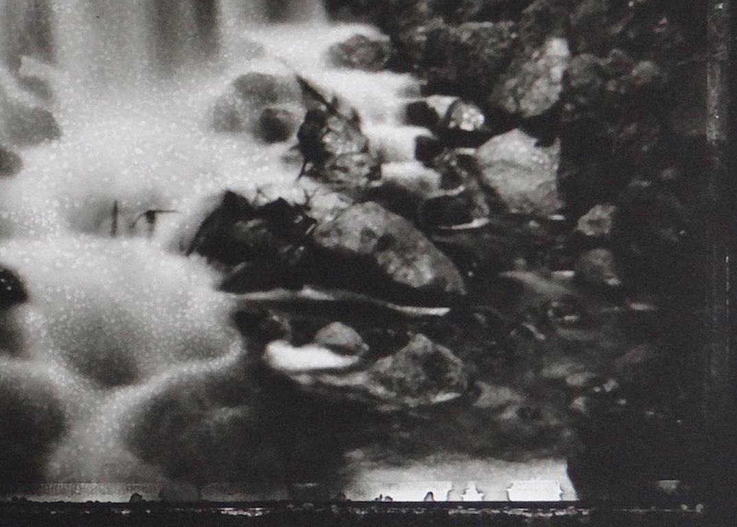 Tullamore, 1988 - Black Landscape Photograph by Sarah Moon