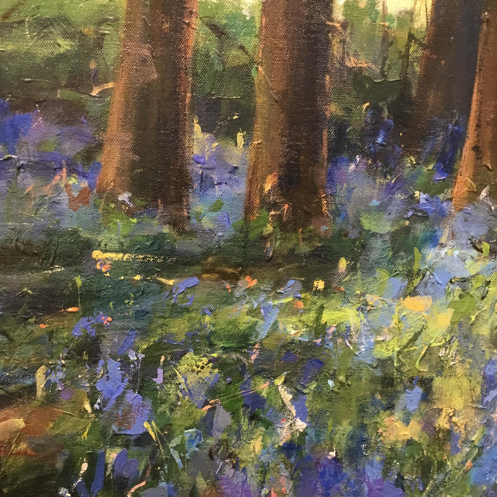 With You Always peinture de paysage contemporaine Sarah Ollerenshaw huile sur toile en vente 4