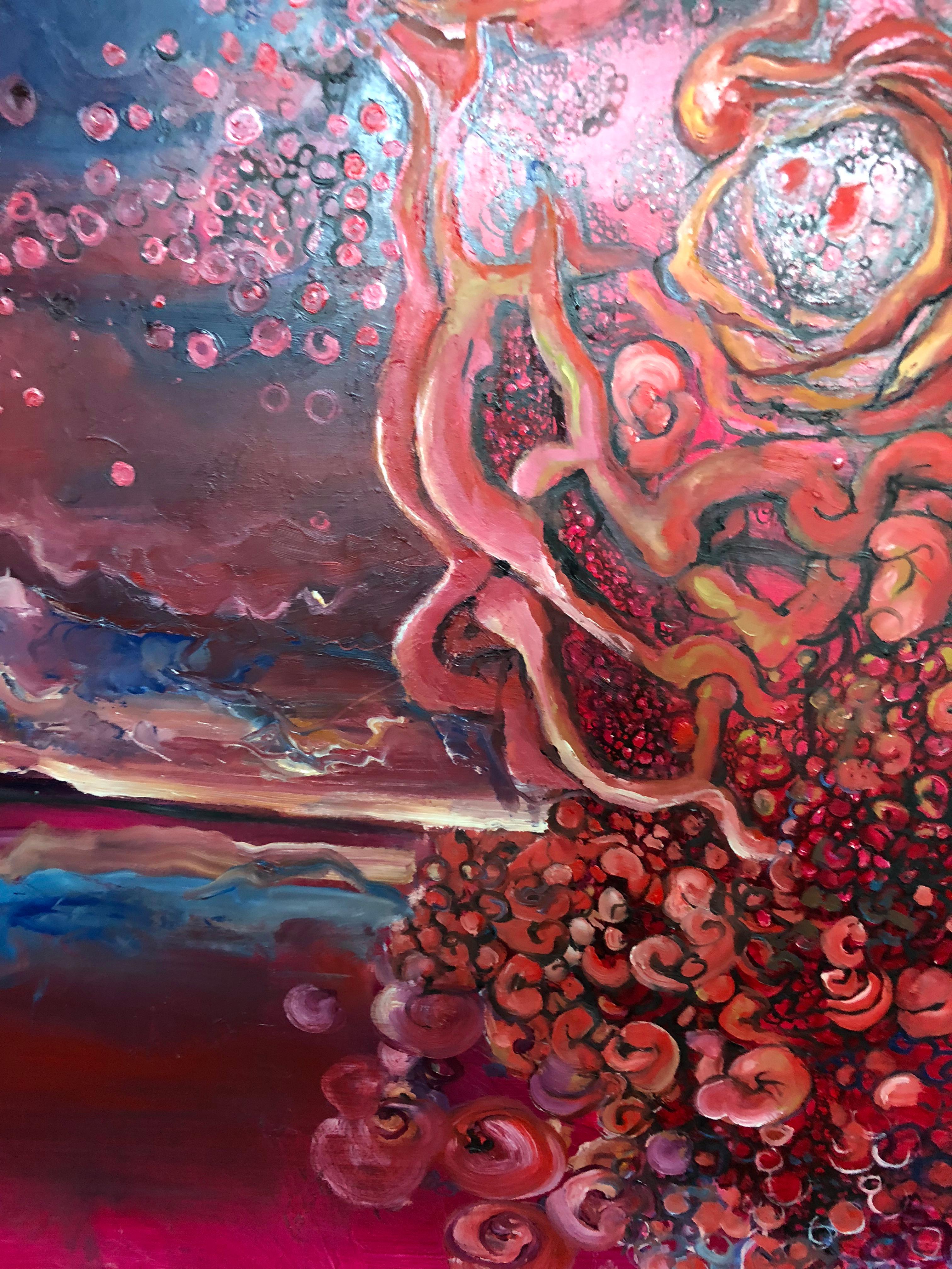Vite del mattino - Painting Surrealismo di Sarah Olson