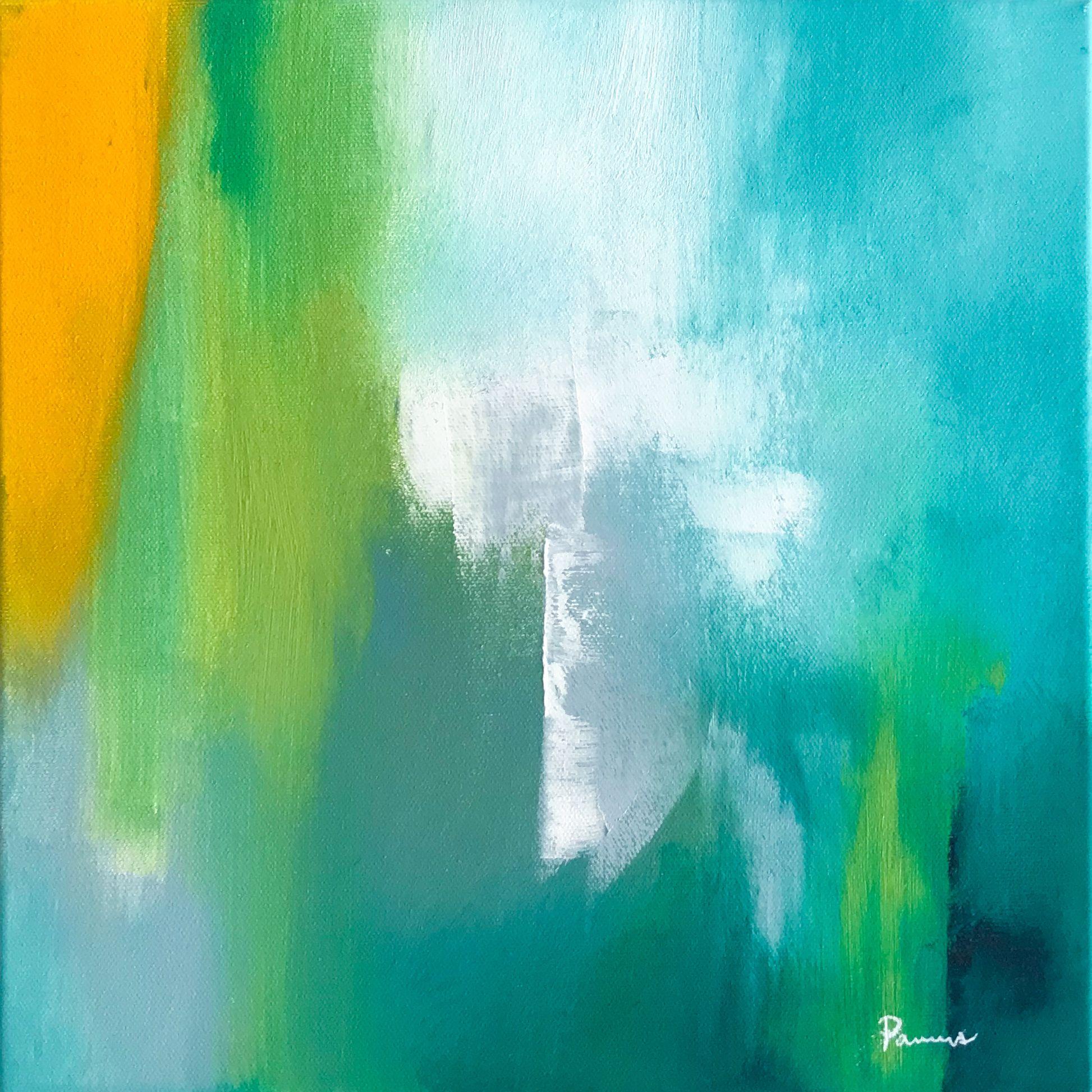 Sarah Parsons Abstract Painting - Cloud Eleven, Painting, Oil on Canvas