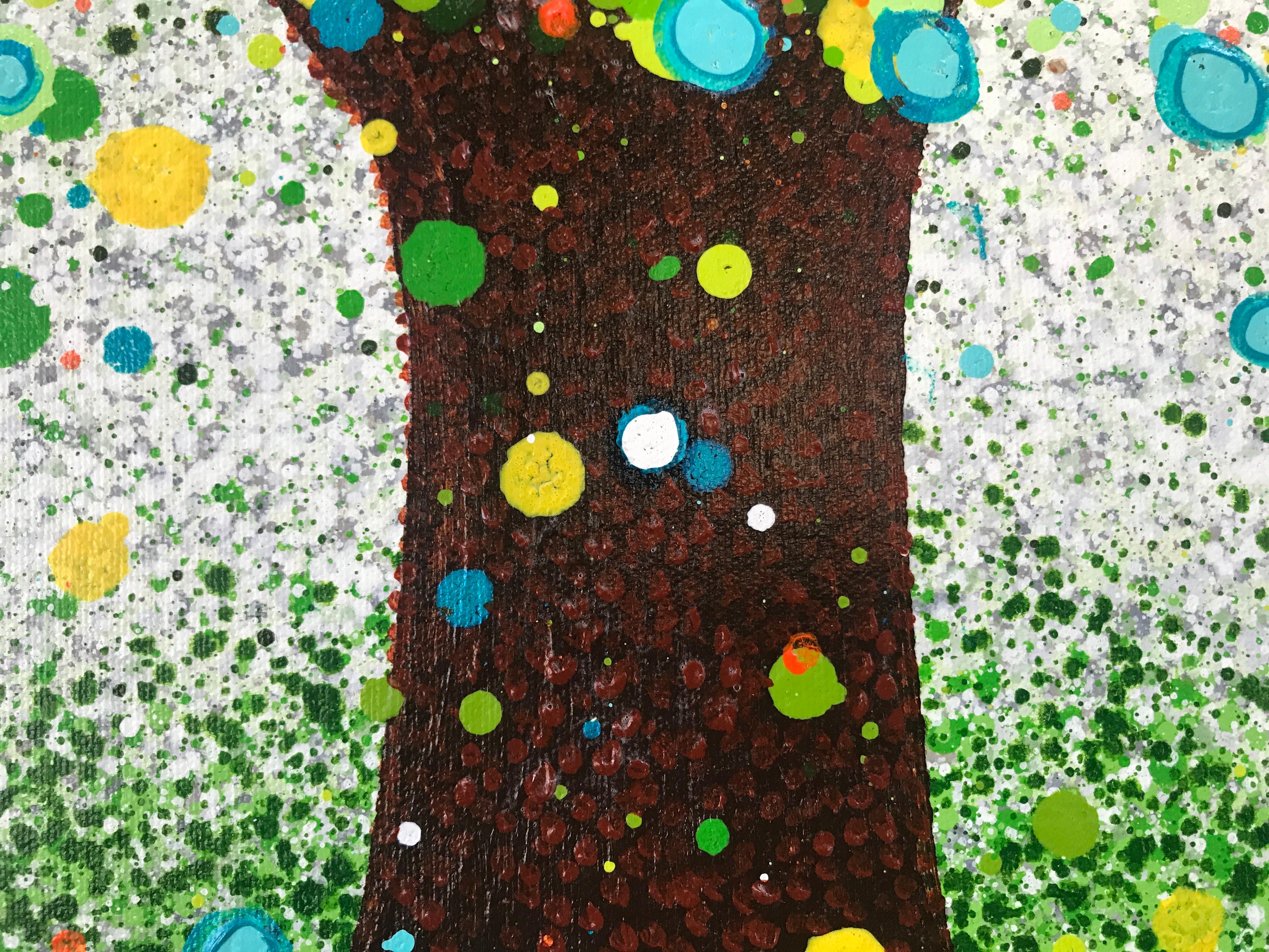 Arbre Vert, Pop Art, Pittura di paesaggio verde, Arte su larga scala, Arte contemporanea 10