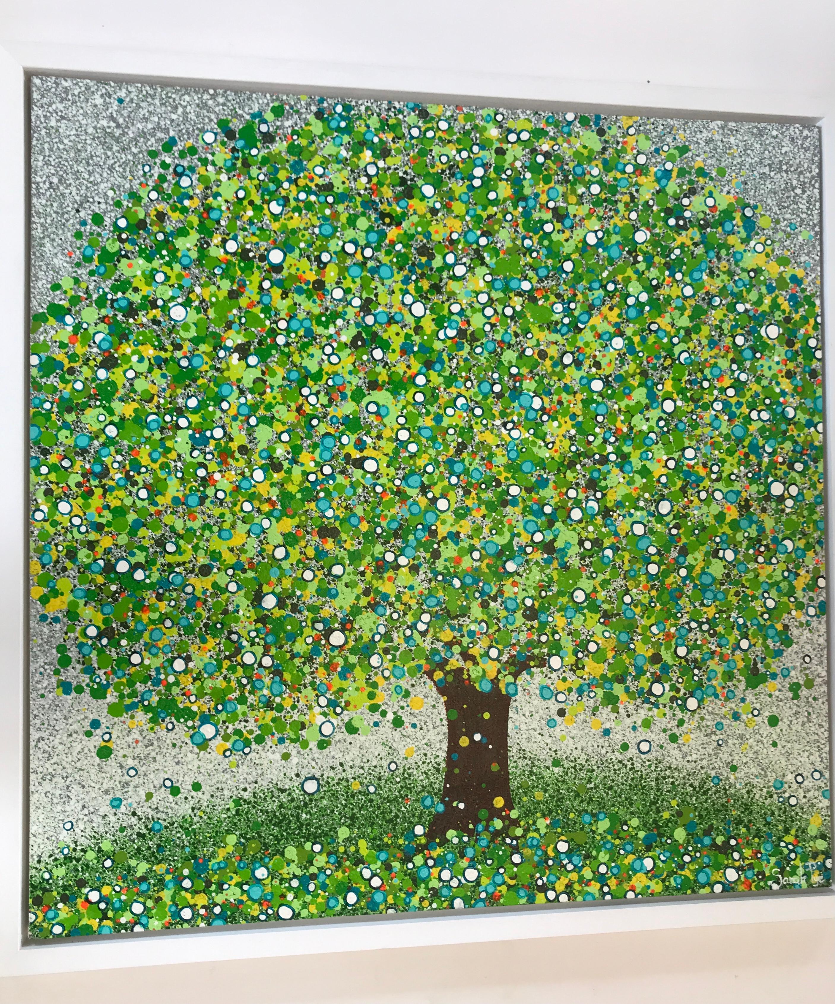 Arbre Vert, Pop Art, Pittura di paesaggio verde, Arte su larga scala, Arte contemporanea 3