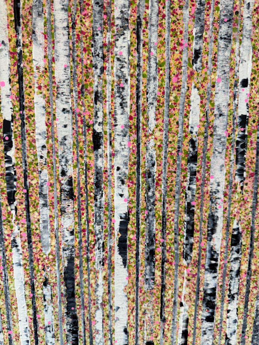 Originalgemälde von Sarah Pye mit dem Titel Eternal Love. Dieses Werk ist gerahmt und besteht aus Acryl auf Leinwand mit einer Gesamtgröße von 108 cm x 108 cm. 

Zusätzliche Informationen:
108 H x 108 B x 5 T cm (42,52 x 42,52 x 1,97 Zoll)
Verkauft