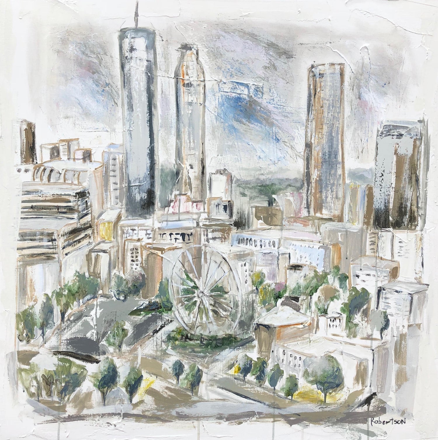 Sarah Robertson Atlanta Georgia Downtown By Sarah Robertson