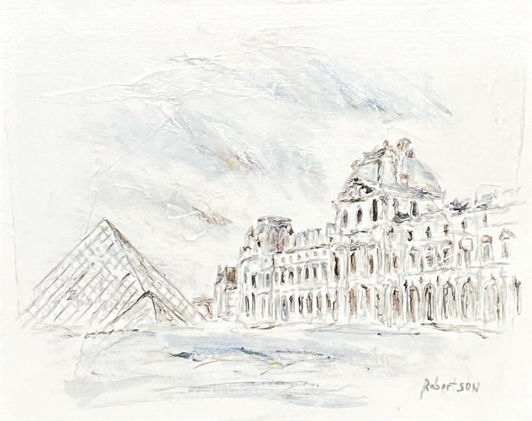 Sarah Robertson The Louvre, Paris by Sarah Robertson, Horizontal