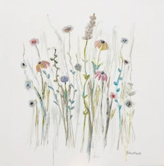 The Way Around the Hill by Sarah Robertson, Square Impressionist Painting