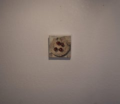 Oil Painting, Fruit Painting, Cherries Painting, Small Painting on canvas