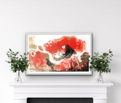 Crazy days, City Lights by Sarah Russell, Contemporary abstract art, monotype