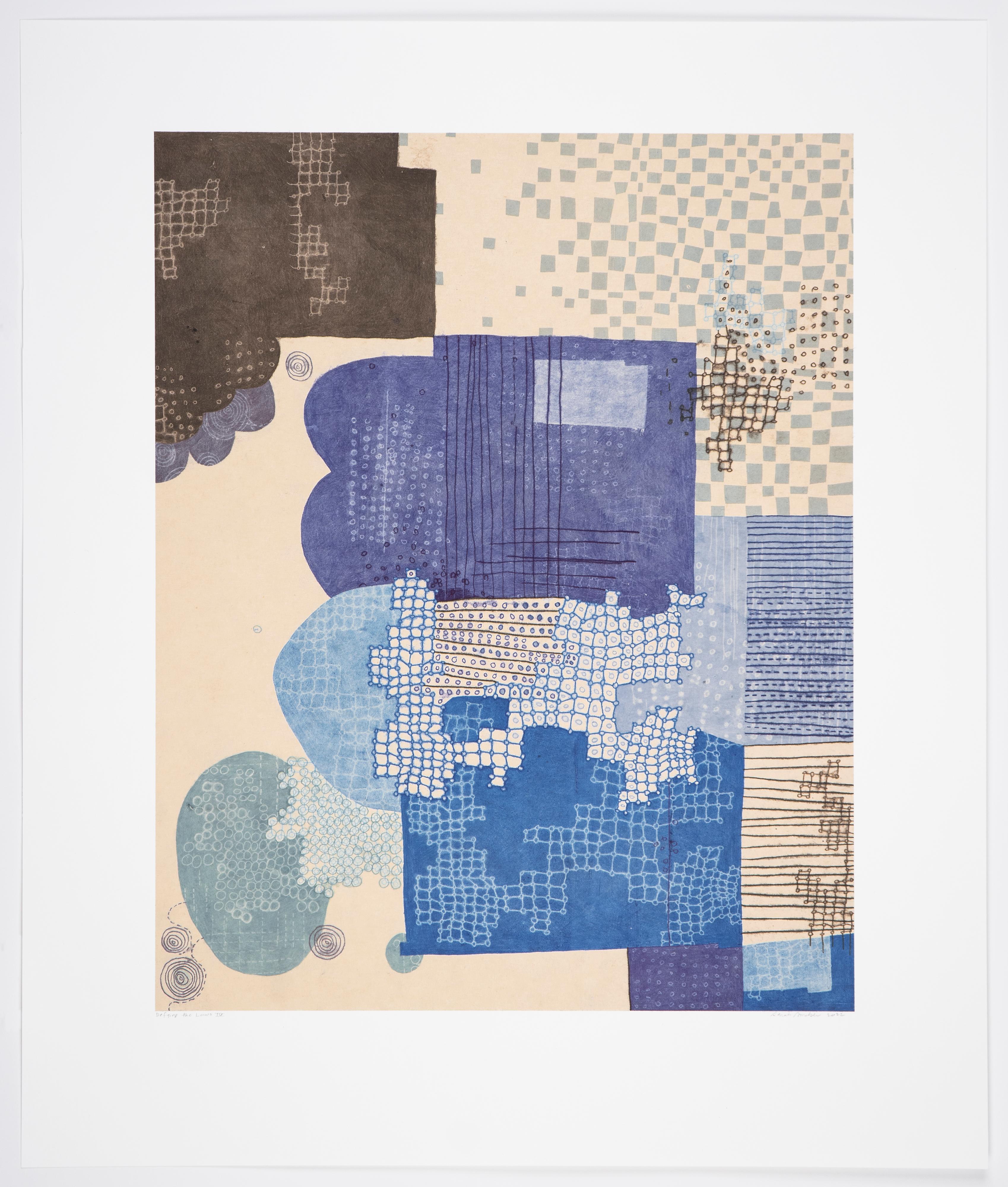 Sarah Smelser Abstract Print - Defying The Laws IV