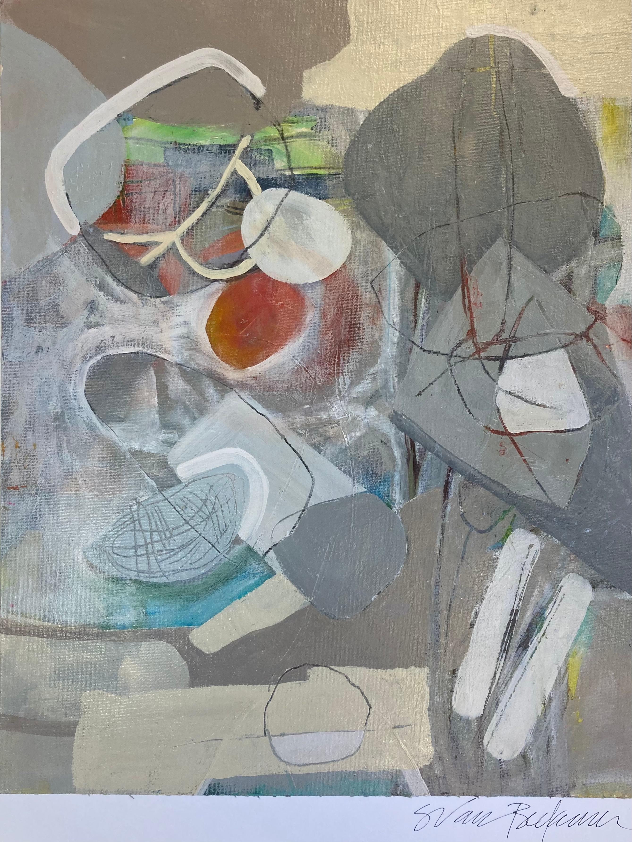 Sarah Van Beckam Abstract Painting - Untitled 13-44