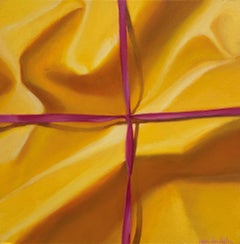 "Pacchetto d'oro" - Pittura a olio su pannello cullato