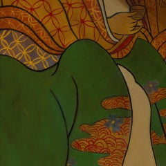 "Tea and Cookies" (2014) by Sarah van Der Helm, Oil Japanese Still-Life Painting