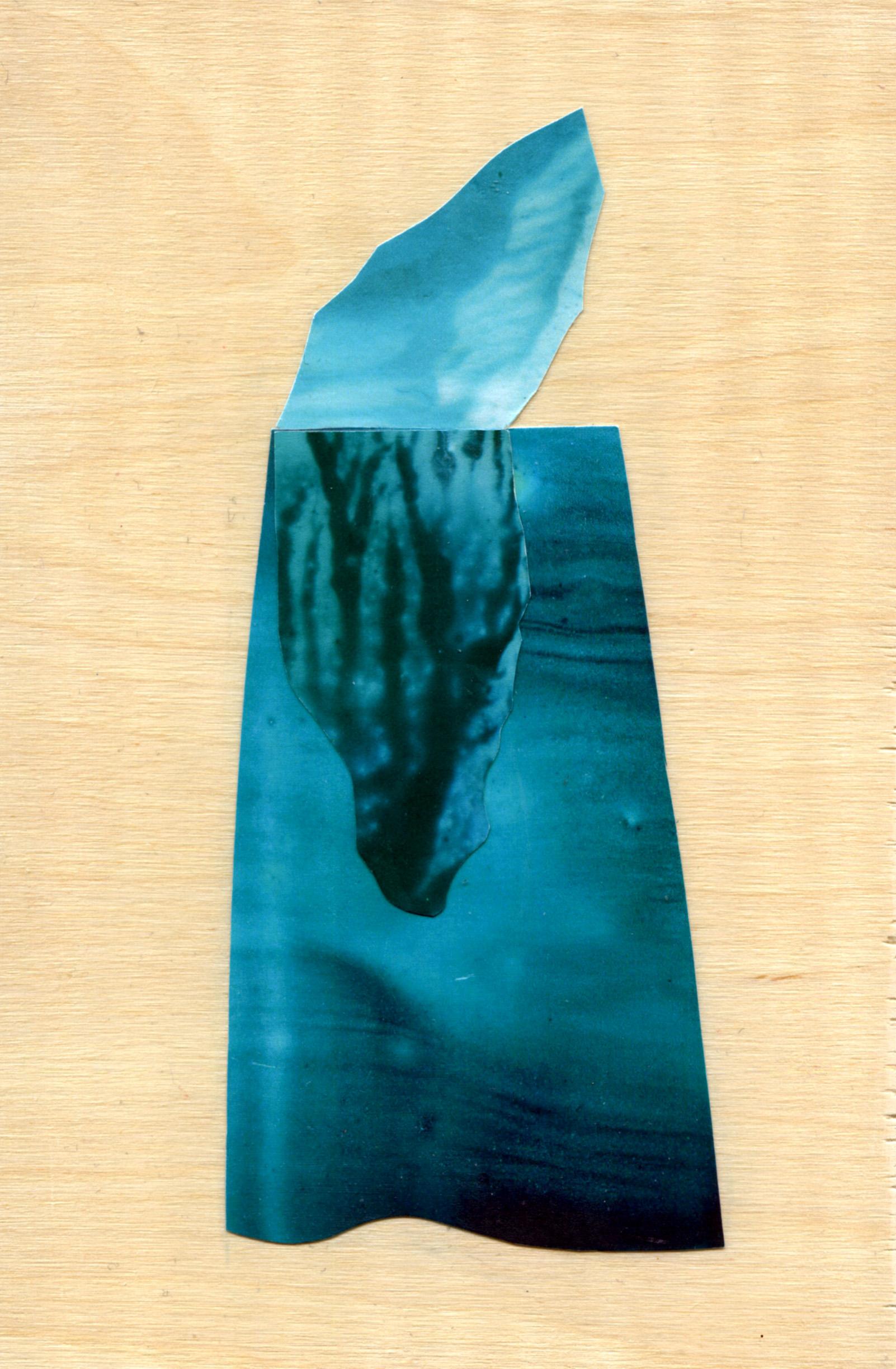 Iceberg 12 - Mixed Media Art by Sarah Winkler