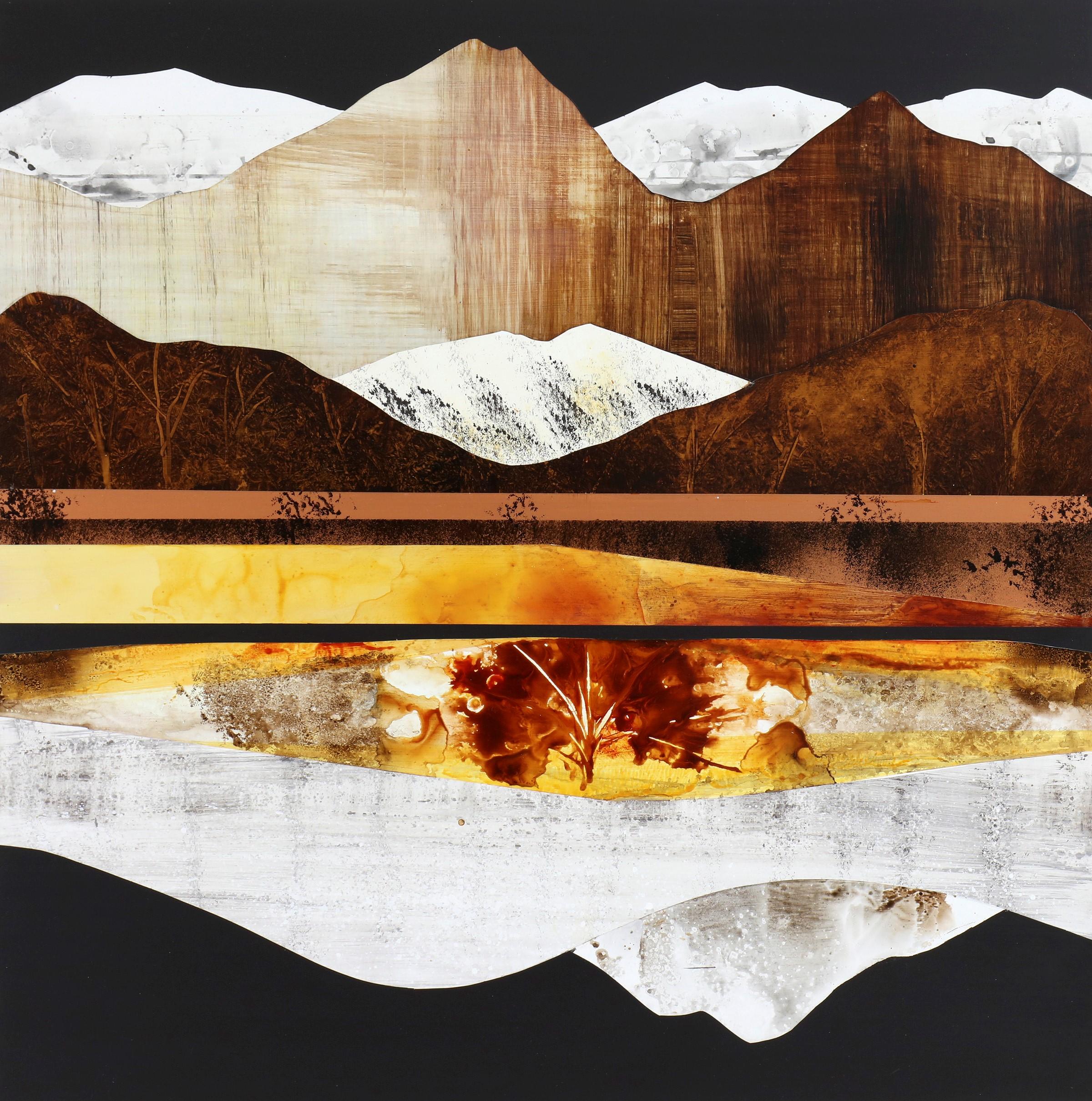 Sarah Winkler Landscape Painting - Copper Lode