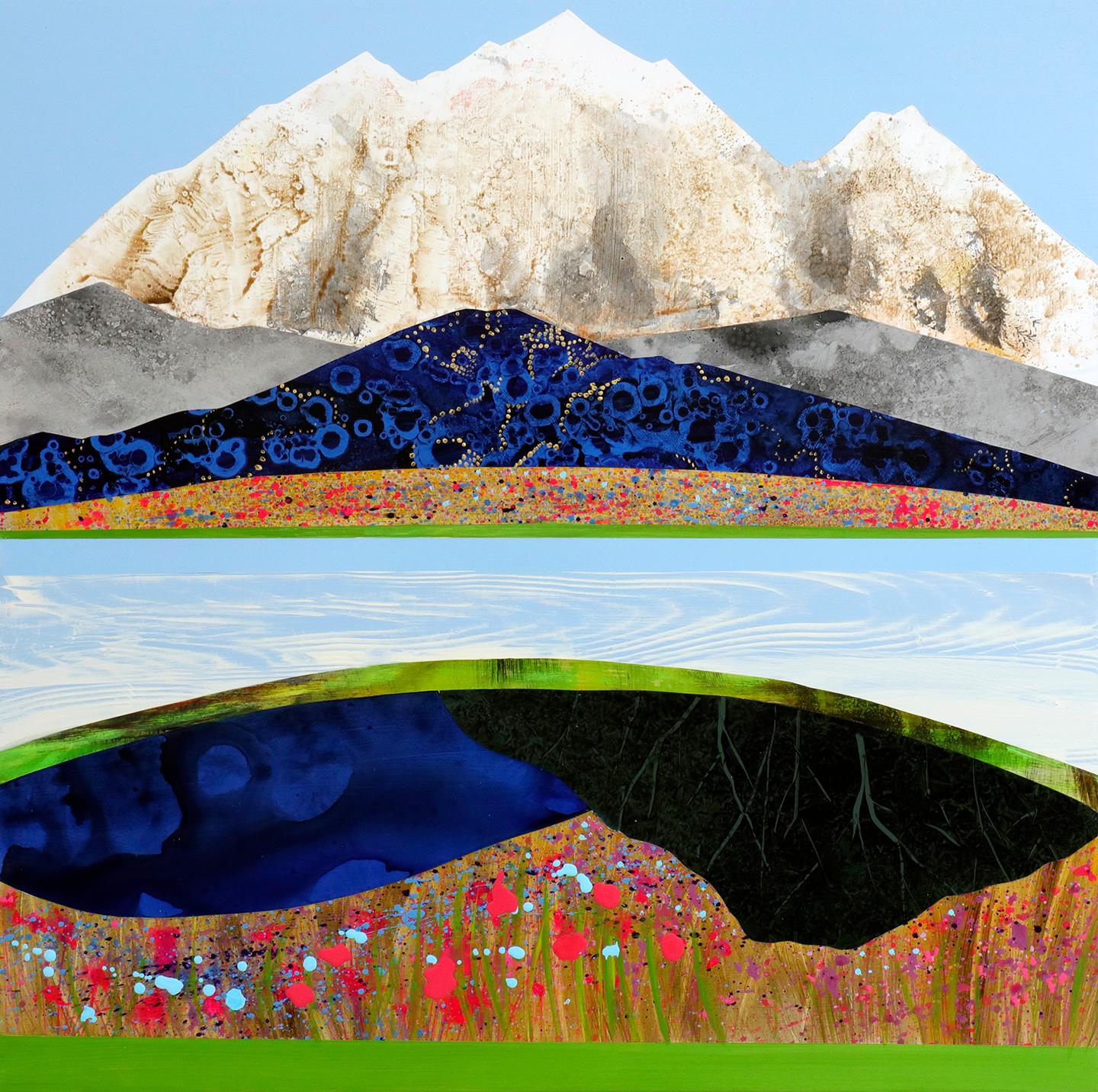 Sarah Winkler Landscape Painting - Engineer Mountain