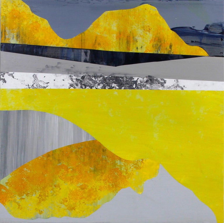 Sarah Winkler - Yellow Aspens in Thunder Clouds For Sale at 1stDibs