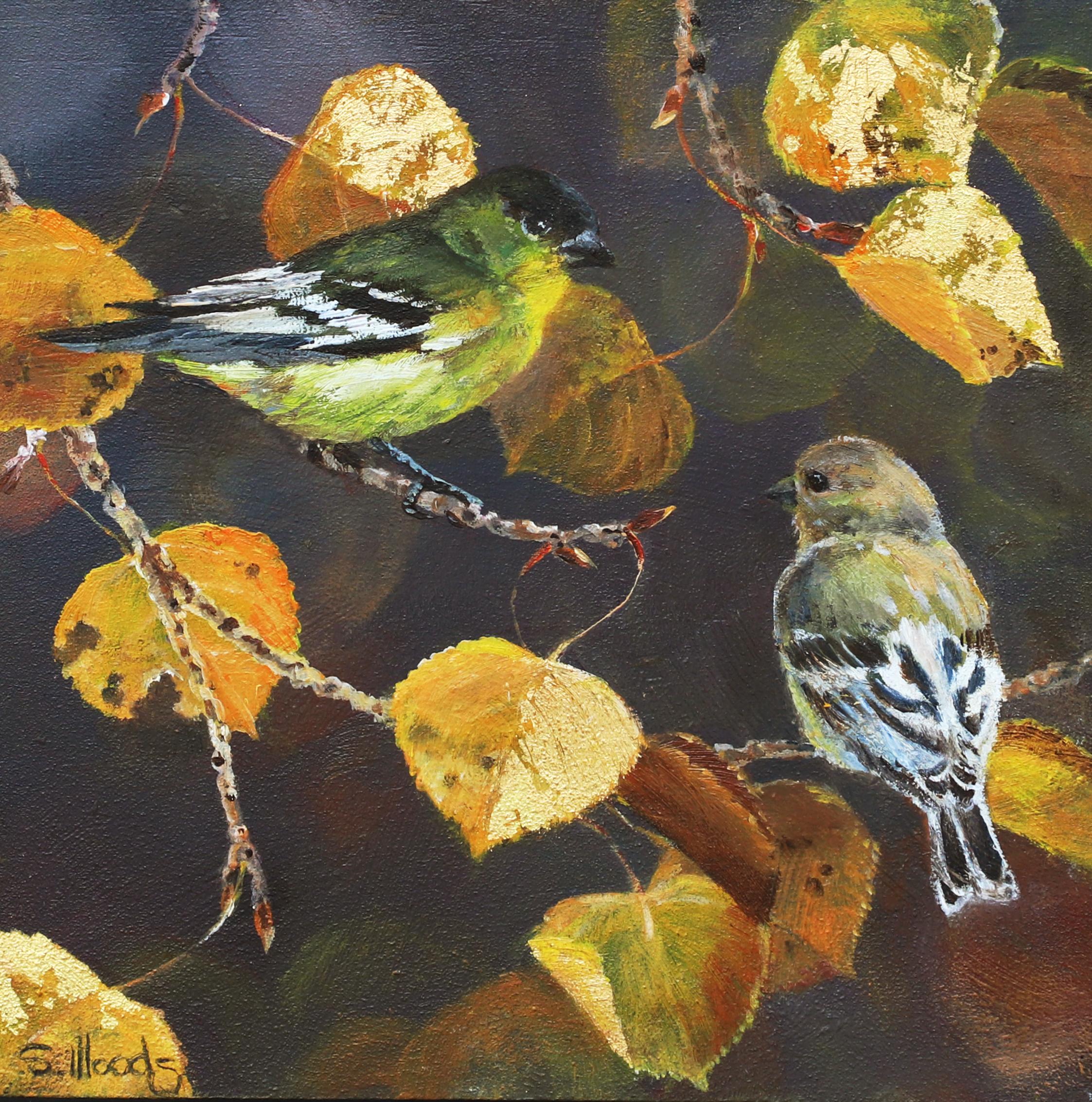 Wenn die Farbe zu verblassen beginnt – Painting von Sarah Woods